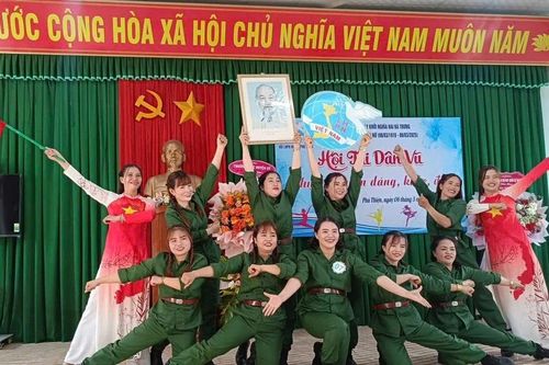 Thị trấn Phú Thiện đạt giải nhất hội thi dân vũ huyện Phú Thiện