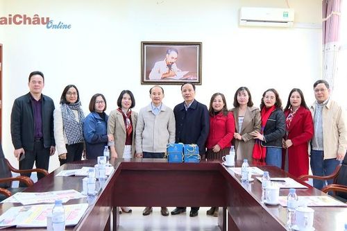 Đoàn công tác Báo Hải Dương thăm, trao đổi kinh nghiệm nghiệp vụ báo chí tại Báo Lai Châu