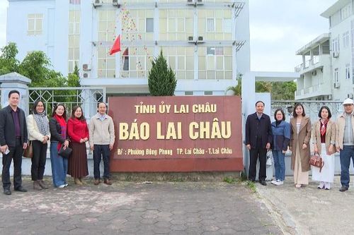 Đoàn công tác Báo Hải Dương thăm, trao đổi kinh nghiệm nghiệp vụ báo chí tại Báo Lai Châu