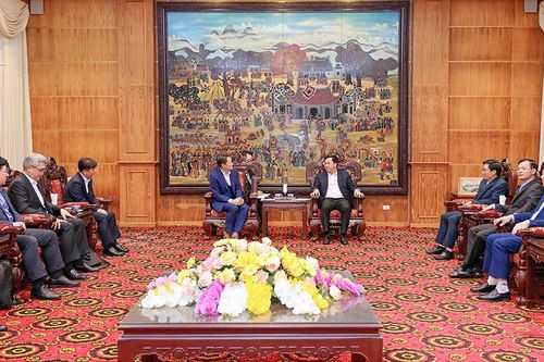 Vĩnh Phúc: Tạo điều kiện thuận lợi để Tập đoàn SK mở rộng đầu tư tại tỉnh
