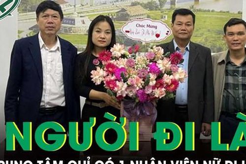 Quảng Trị: Lãnh đạo đến chúc mừng 8/3 nhưng cả Trung tâm chỉ có duy nhất 1 nhân viên đi làm