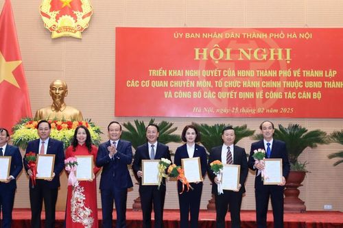 Sở Nội vụ Hà Nội có thêm 9 đơn vị sự nghiệp công lập