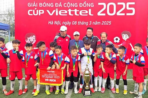 Tìm kiếm tài năng bóng đá từ Cúp Viettel 2025