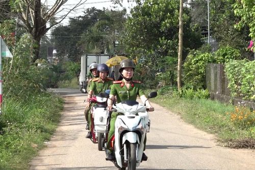Nữ Phó trưởng Công an xã bám sát cơ sở