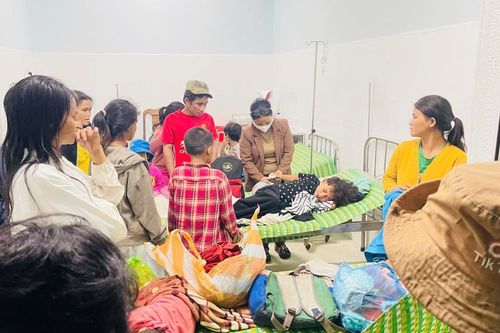 Sốt phát ban nghi sởi tái phát tại Nam Trà My