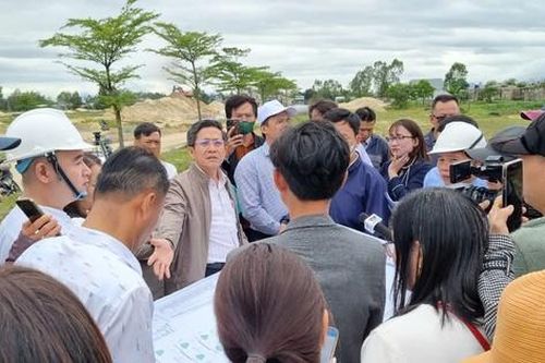 Lãnh đạo Quảng Nam kiểm tra hiện trường 3 dự án BĐS 'bê bối' của Bách Đạt An