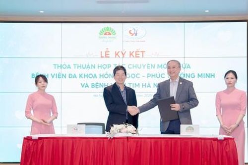 Bệnh viện Đa khoa Hồng Ngọc và Bệnh viện Tim Hà Nội hợp tác chuyên môn trong lĩnh vực tim mạch