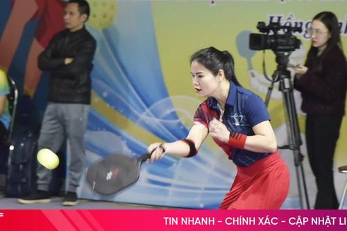 Gần 130 vận động viên tranh tài tại giải Pickleball thị xã Hồng Lĩnh