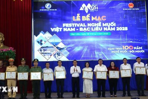 Festival nghề muối Việt Nam: Tăng năng lực cạnh tranh cho ngành muối Việt