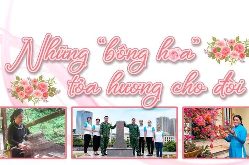 Những 'bông hoa' tỏa hương cho đời