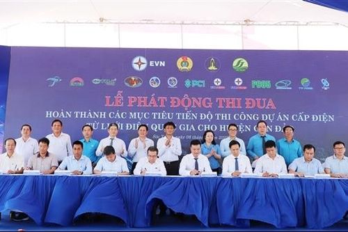 Hoàn thành điện lưới Quốc gia cho huyện Côn Đảo trong năm 2025