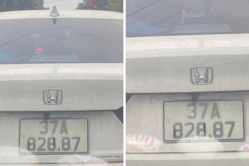 Dùng băng dính che biển số ô tô bị phạt thế nào?