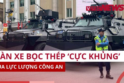 Chiêm ngưỡng dàn xe bọc thép, chống bạo loạn của Bộ Công an