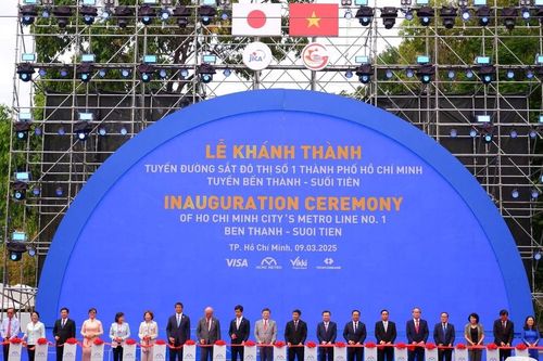 TP Hồ Chí Minh khánh thành tuyến metro số 1