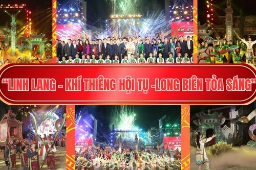 Đặc sắc chương trình 'Linh Lang - Khí thiêng hội tụ - Long Biên tỏa sáng'