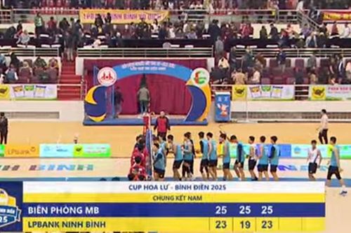 Đánh bại chủ nhà Ninh Bình, Biên Phòng vô địch bóng chuyền nam cúp Hoa Lư 2025