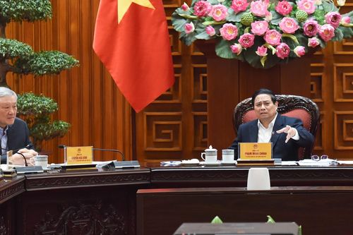 Thủ tướng Phạm Minh Chính chủ trì Hội nghị Ban Thường vụ Đảng ủy Chính phủ