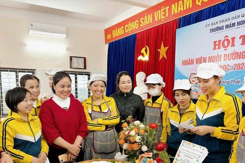 Hải Phòng: 25 đội thi Liên hoan Nhân viên nuôi dưỡng giỏi cấp mầm non