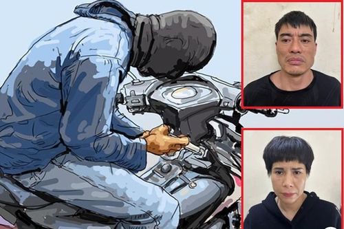 'Cặp đôi' trộm cắp, tiêu thụ xe gian ở Hà Nội 'sa lưới'
