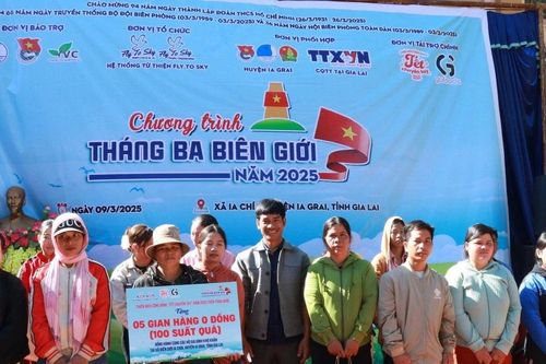 Chương trình 'Tháng Ba biên giới' hướng đến người dân khó khăn