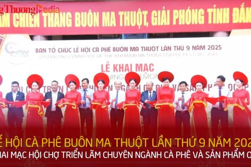Lễ hội Cà phê Buôn Ma Thuột lần thứ 9 năm 2025: Khai mạc Hội chợ triển lãm chuyên ngành cà phê và sản phẩm OCOP