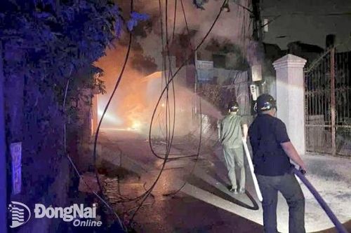 Cắt điện một số hộ dân huyện Trảng Bom để hỗ trợ xử lý đám cháy trụ viễn thông vào rạng sáng
