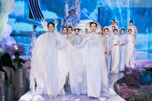 Hoa hậu Bảo Ngọc, Tiểu Vy, Thanh Thủy đọ sắc trong tà áo dài
