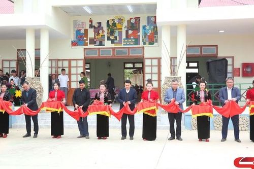 Khánh thành Nhà văn hóa cộng đồng dân tộc La Ha