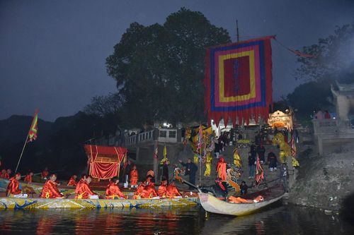 Phục dựng nghi lễ tế Đinh truyền thống tại đền Đức Thánh Cả (đền Hữu Vĩnh)