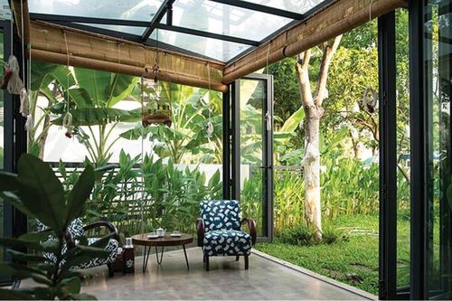 Thông thoáng với không gian mở