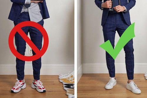 Những lỗi thời trang nhiều người mắc khi đi giày thể thao