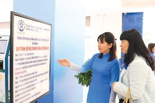 Trung tâm Phục vụ hành chính công Hà Nội: Thân thiện - Hiện đại - Minh bạch