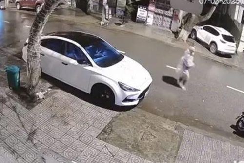 Video kẻ gian đột nhập ô tô trộm cắp tài sản lúc rạng sáng