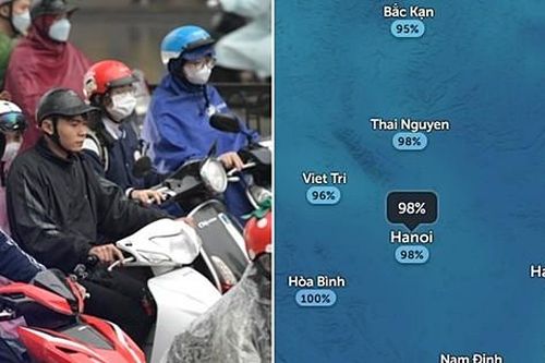 Ngày nào nồm ẩm cao điểm ở miền Bắc và Hà Nội có khả năng mưa nhiều nhất?