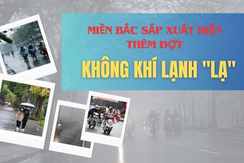 Miền Bắc sắp xuất hiện thêm đợt không khí lạnh mới