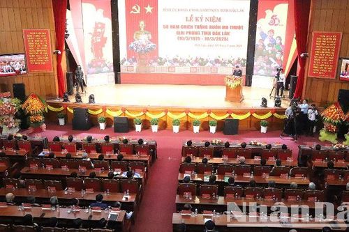 Phát huy tinh thần chiến thắng Buôn Ma Thuột, xây dựng tỉnh Đắk Lắk giàu đẹp, văn minh và bản sắc