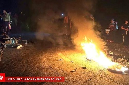 Gia Lai: Hai xe máy tông nhau, bốc cháy khiến 2 người tử vong