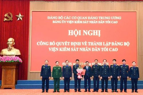 Thành lập Văn phòng, Cơ quan Ủy ban Kiểm tra, Ban Tuyên giáo- Dân vận của Đảng ủy VKSND tối cao