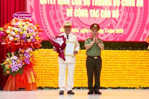Công an tỉnh Khánh Hòa có tân Phó Giám đốc