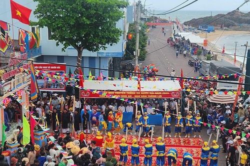 Lễ hội Cầu Ngư Nhơn Hải: Nhiều nghi thức đặc trưng của ngư dân miền biển