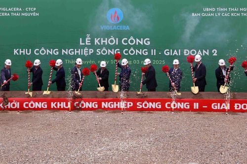 Khởi công xây dựng Khu công nghiệp Sông Công II - giai đoạn 2