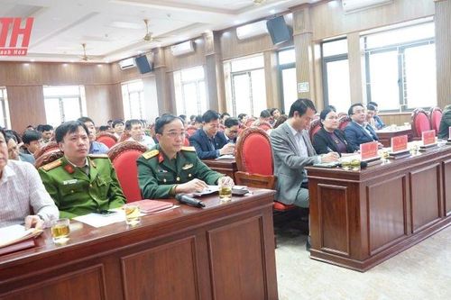 Triệu Sơn triển khai một số nhiệm vụ bảo đảm an ninh trật tự sau khi giải thể Công an cấp huyện