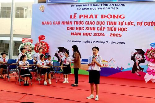 Lễ phát động nâng cao ý thức tự lực, tự cường đối với học sinh tiểu học