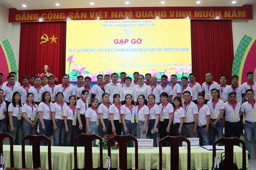 Lao động Đồng Tháp đoàn kết, chia sẻ, hỗ trợ nhau khi sang Hàn Quốc làm việc