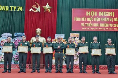 Công ty 74 xứng đáng với danh hiệu anh hùng