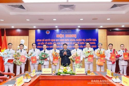 Hợp nhất Cục Hải quan tỉnh Lạng Sơn và Cục Hải quan tỉnh Cao Bằng thành Chi cục Hải quan khu vực VI