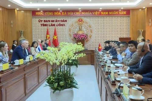 Phó Chủ tịch UBND tỉnh Lâm Đồng Võ Ngọc Hiệp tiếp Đoàn Đại biểu Vương quốc Hà Lan