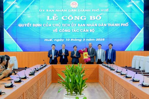 Thành phố Huế có tân Giám đốc Sở Công Thương