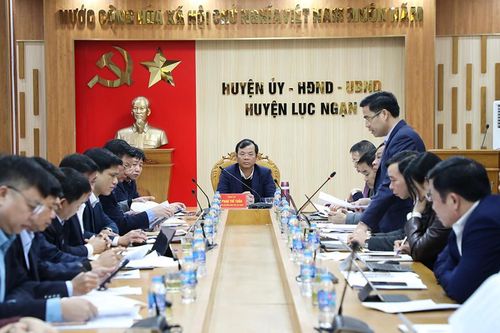 Bắc Giang: Thị xã Chũ và huyện Lục Ngạn cần khơi thông các nguồn lực để đạt chỉ tiêu phát triển kinh tế năm 2025