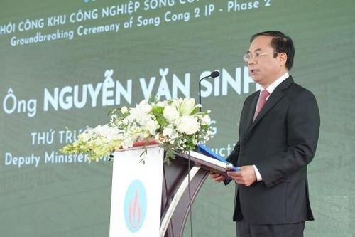 Khởi công khu công nghiệp gần 4.000 tỷ đồng tại Thái Nguyên